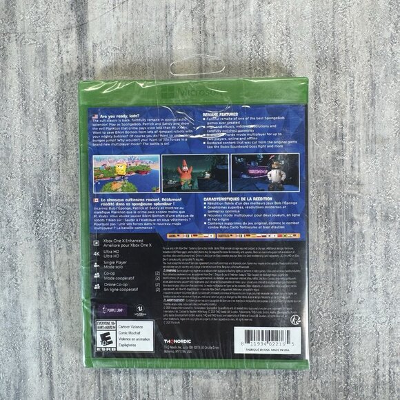 Spongebob Squarepants: Battle for Bikini Bottom - Rehydrated Microsoft XBOX One - Picture 2 of 4